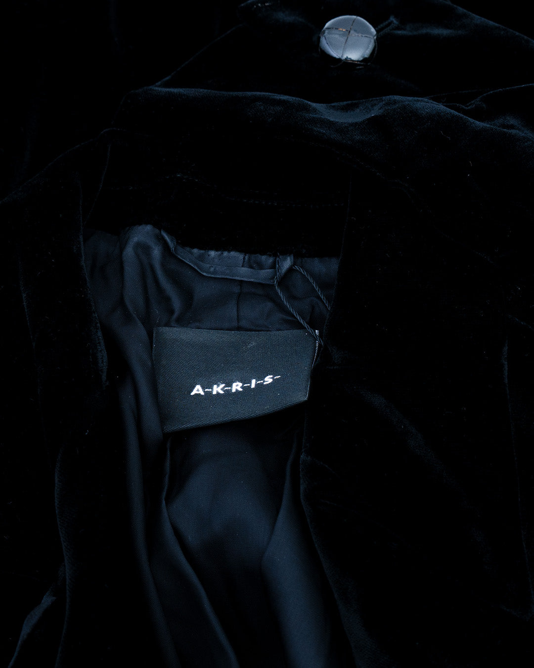 Akris Blazer Samt Schwarz