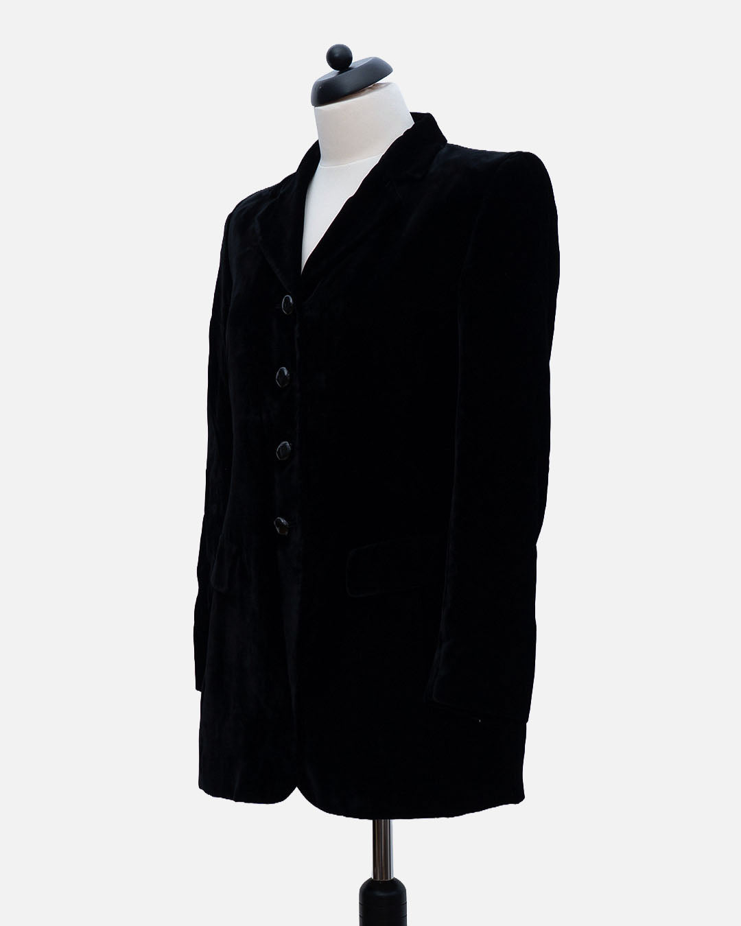 Akris Blazer Samt Schwarz