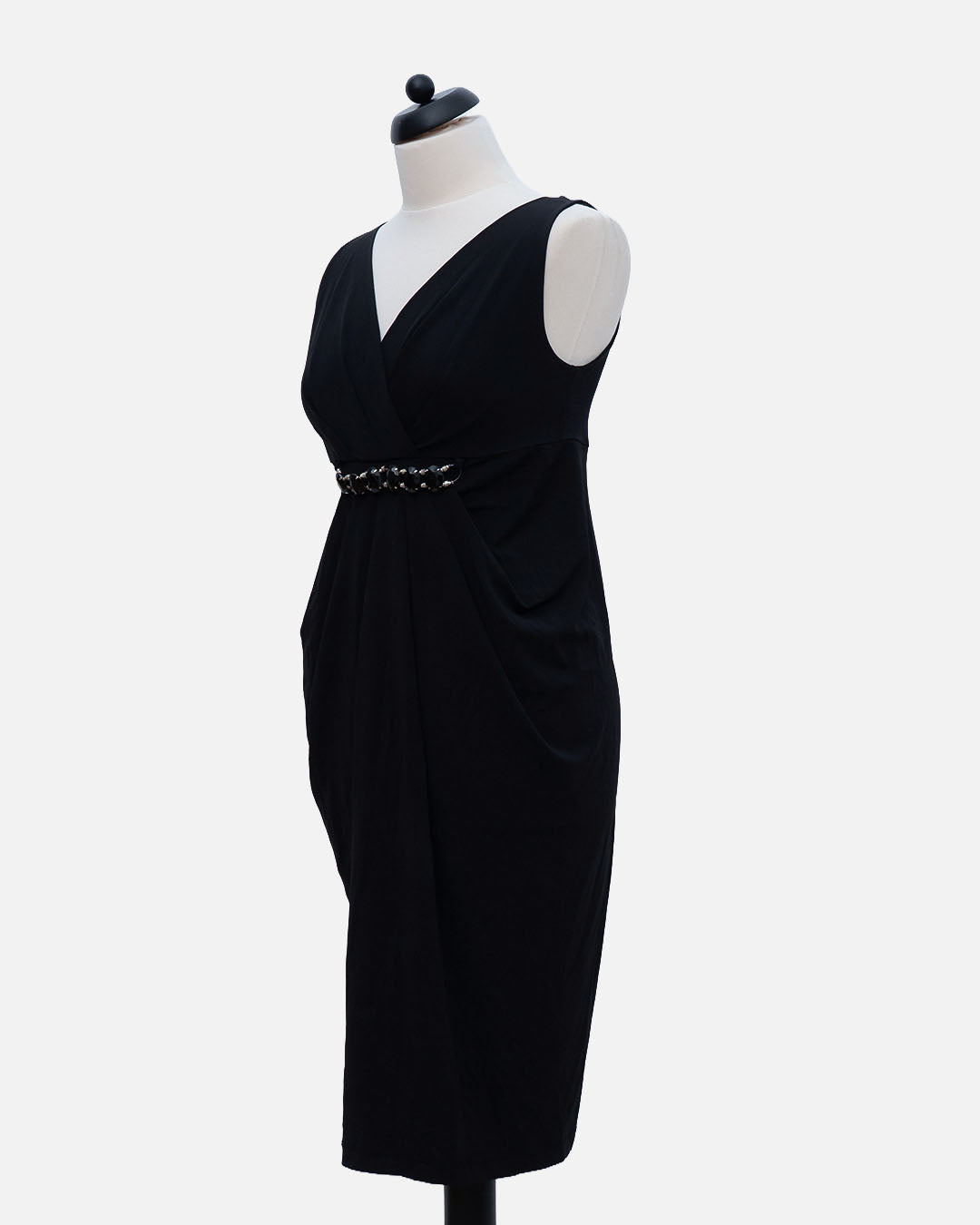 Wendy Stark Kleid Ärmellos · Schwarz