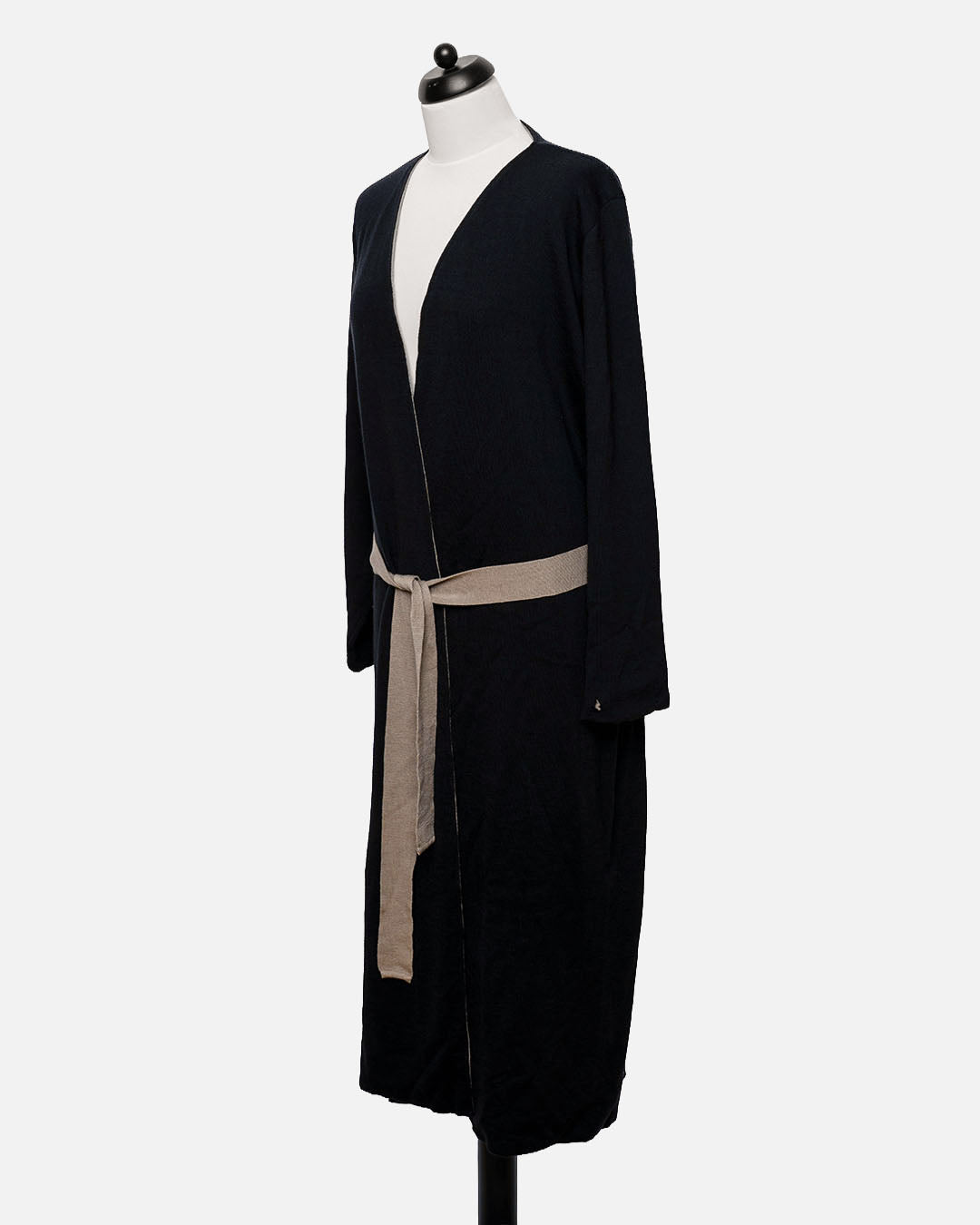 Chanel langer Cardigan wendbar · Schwarz/Braun