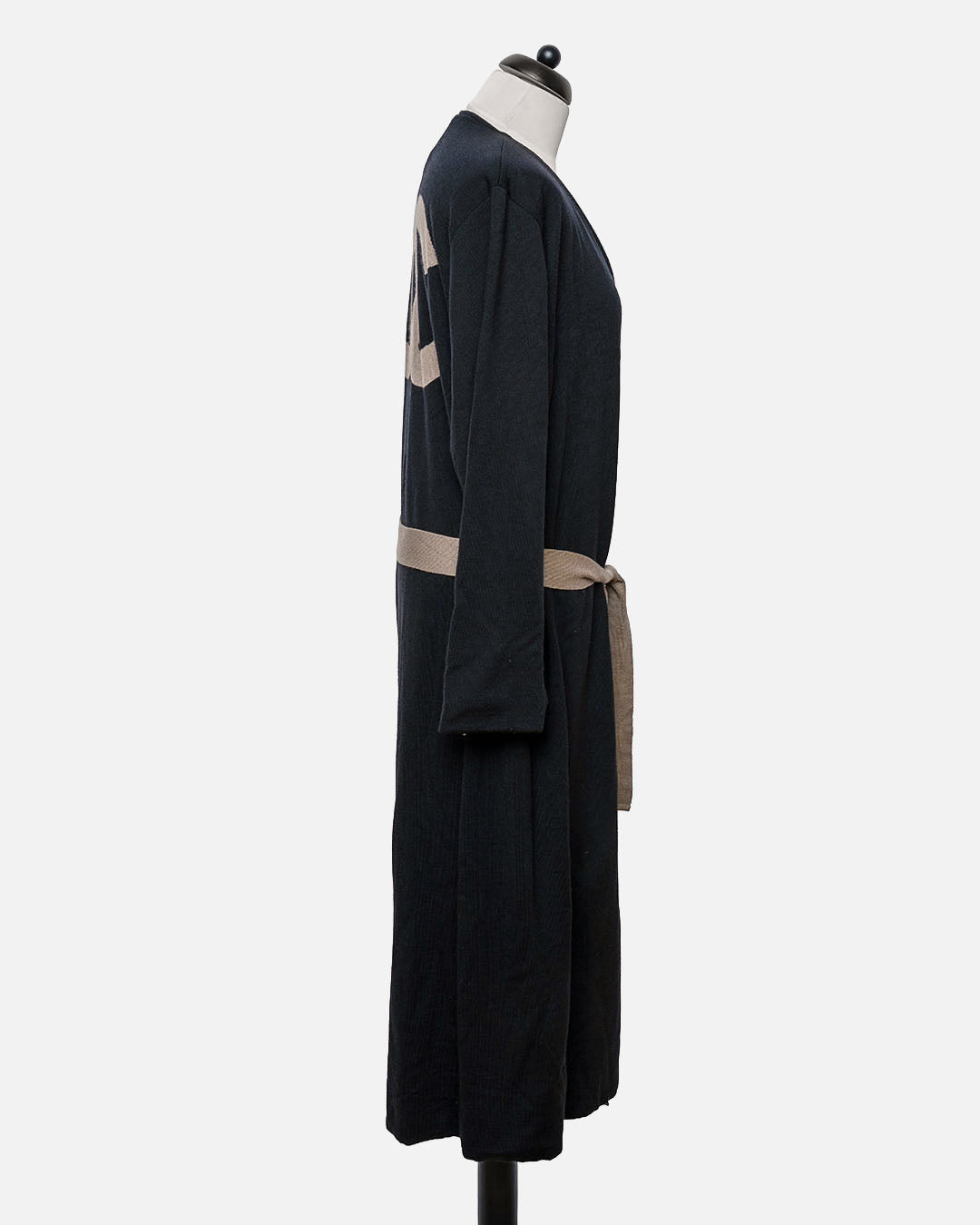 Chanel langer Cardigan wendbar · Schwarz/Braun