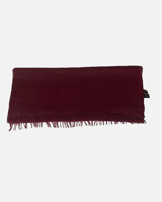 Chanel Schal · Bordeaux