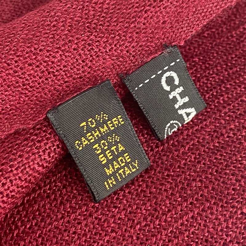 Chanel Schal · Bordeaux