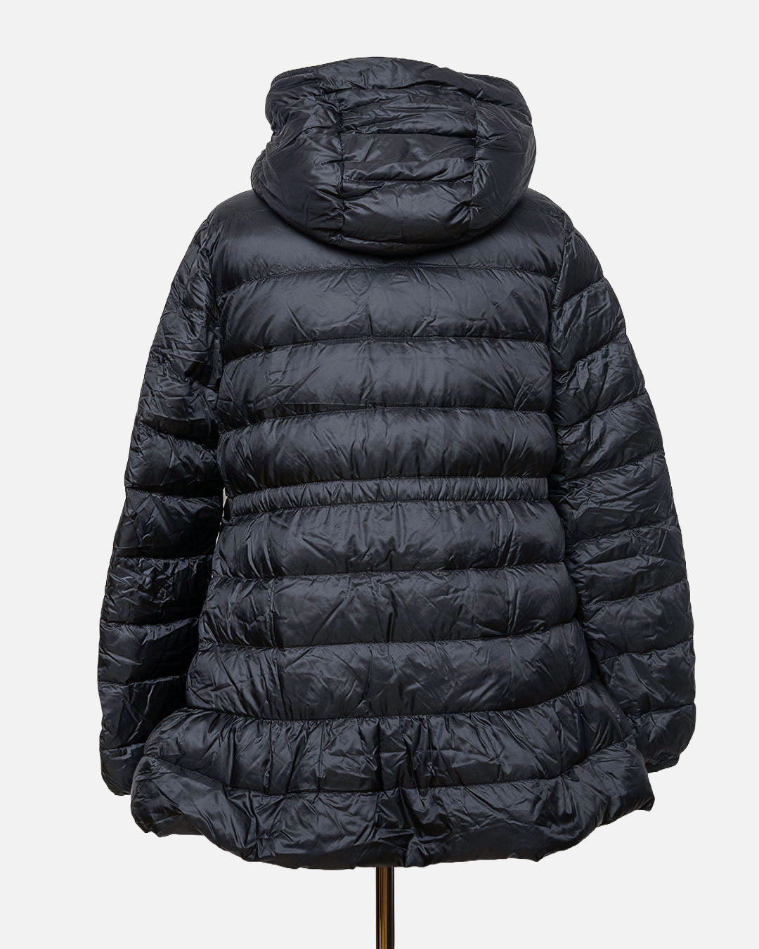 Moncler Steppjacke mit Kapuze · Schwarz