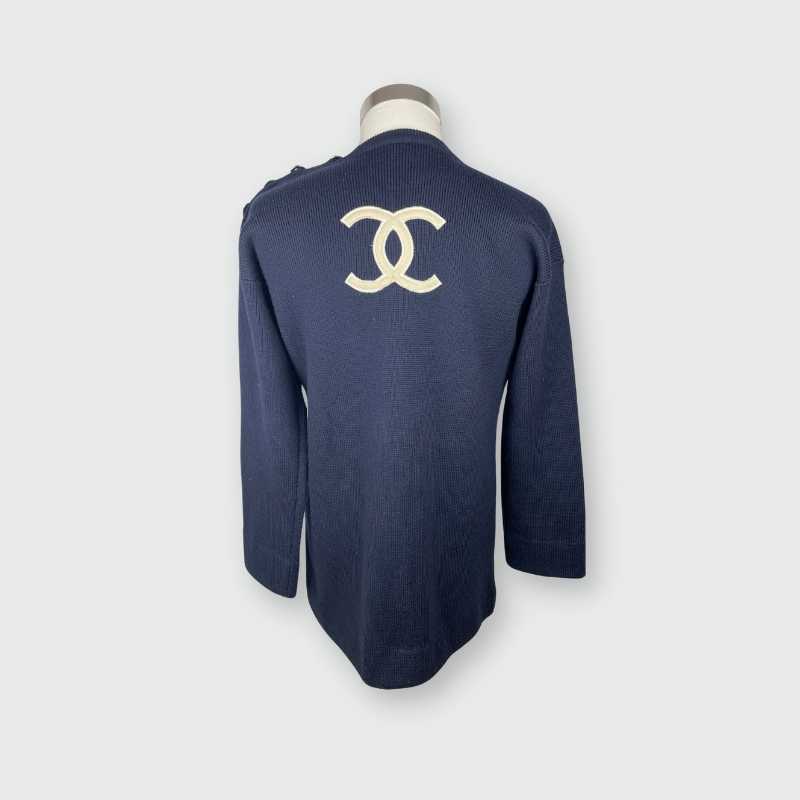 Chanel Pullover Blau