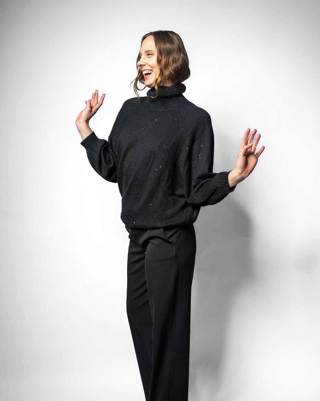 Brunello Cucinelli Cashmere-Pullover · Dunkelblau