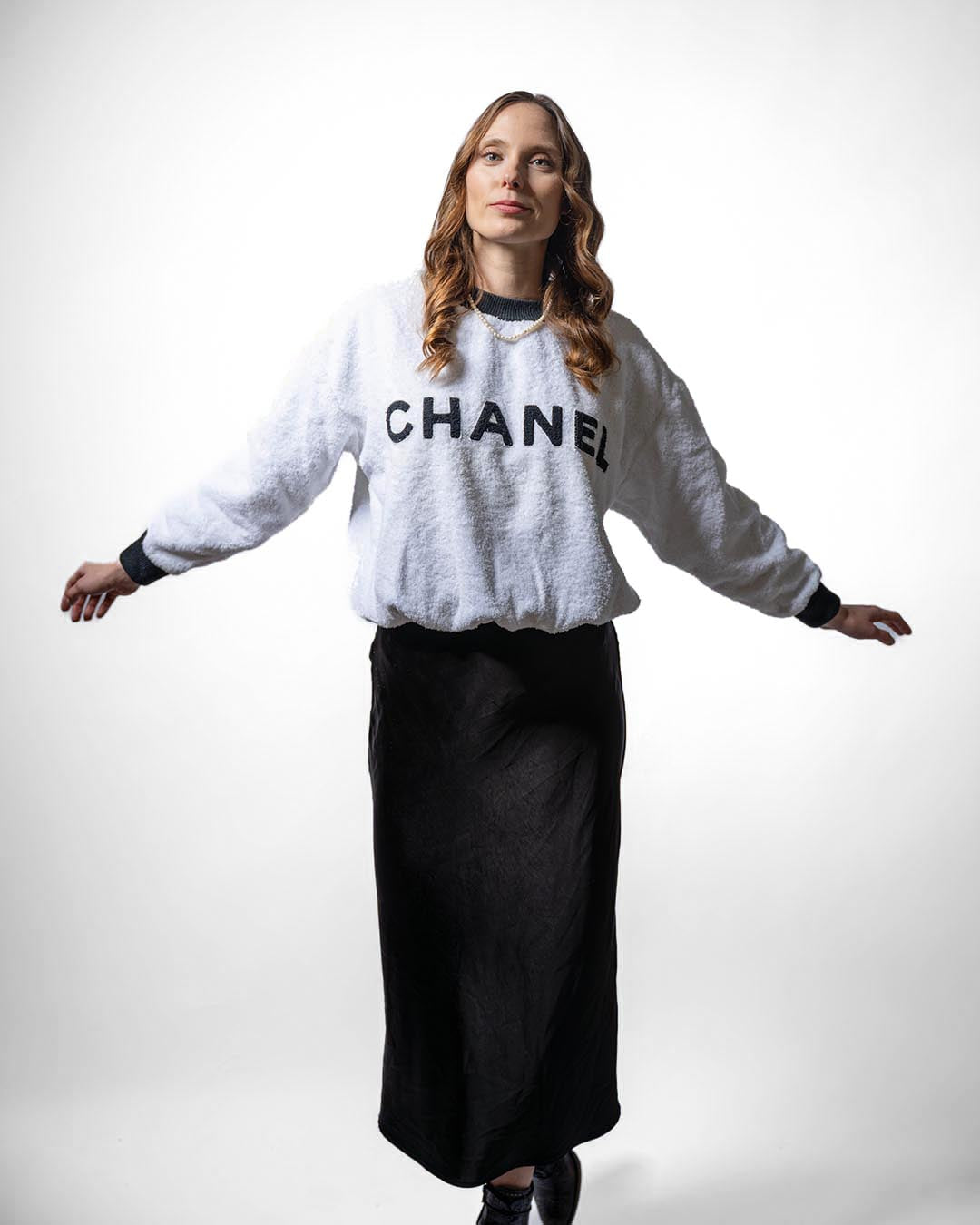 Chanel Tweedjacke · Creme