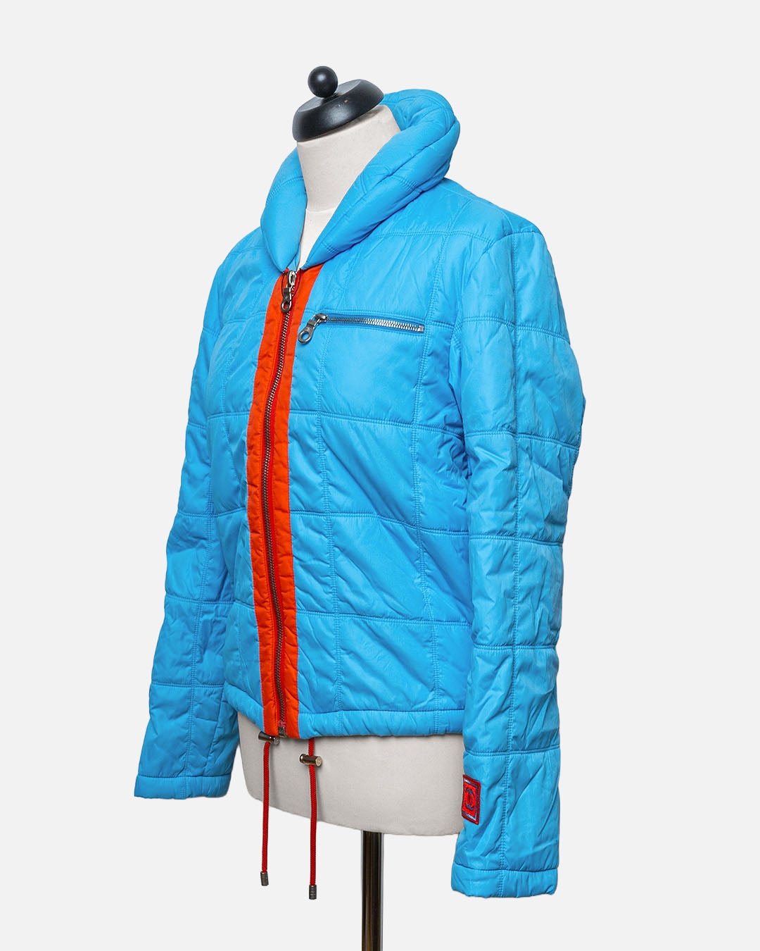 Chanel Steppjacke · Hellblau