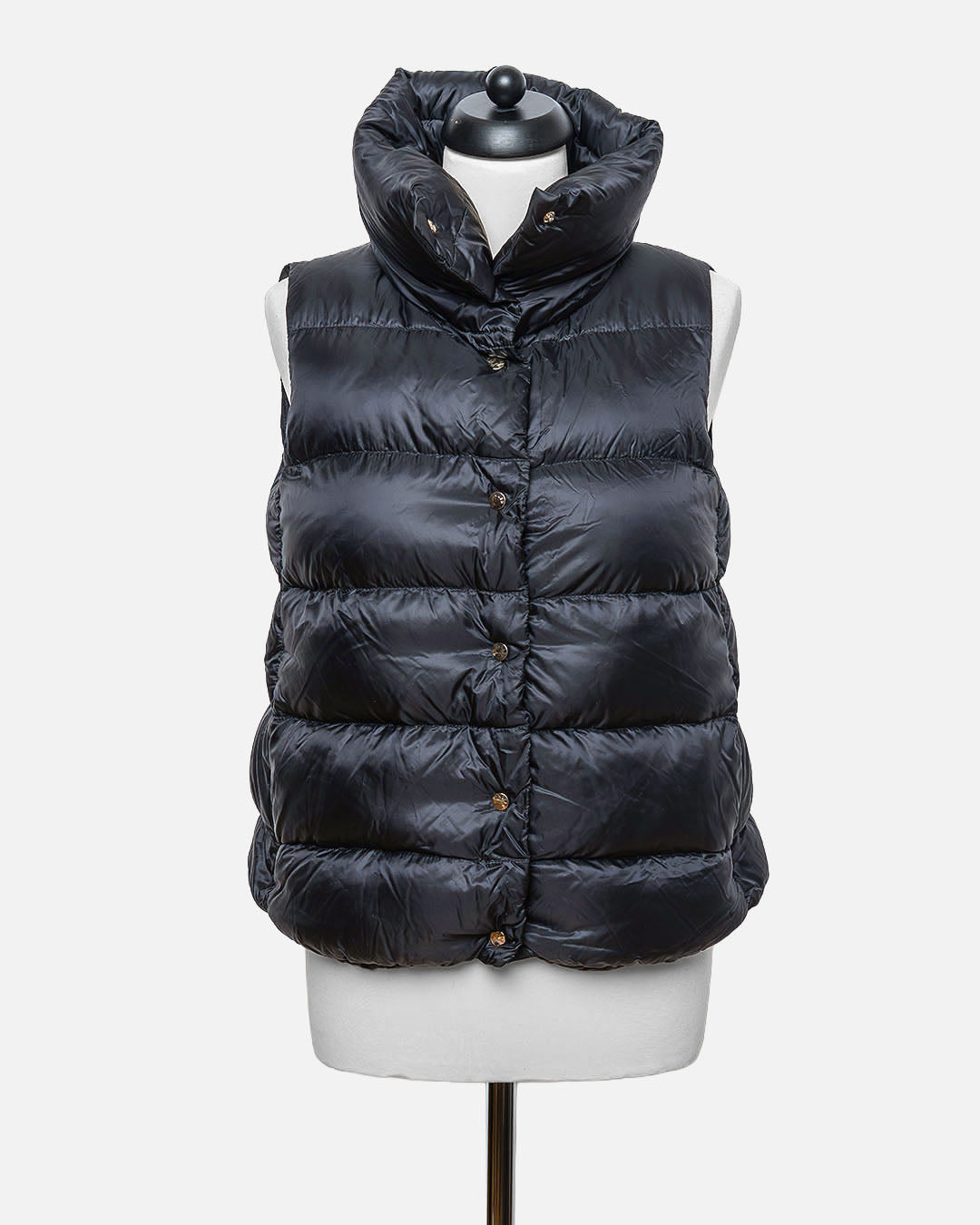 Moncler Steppweste · Schwarz