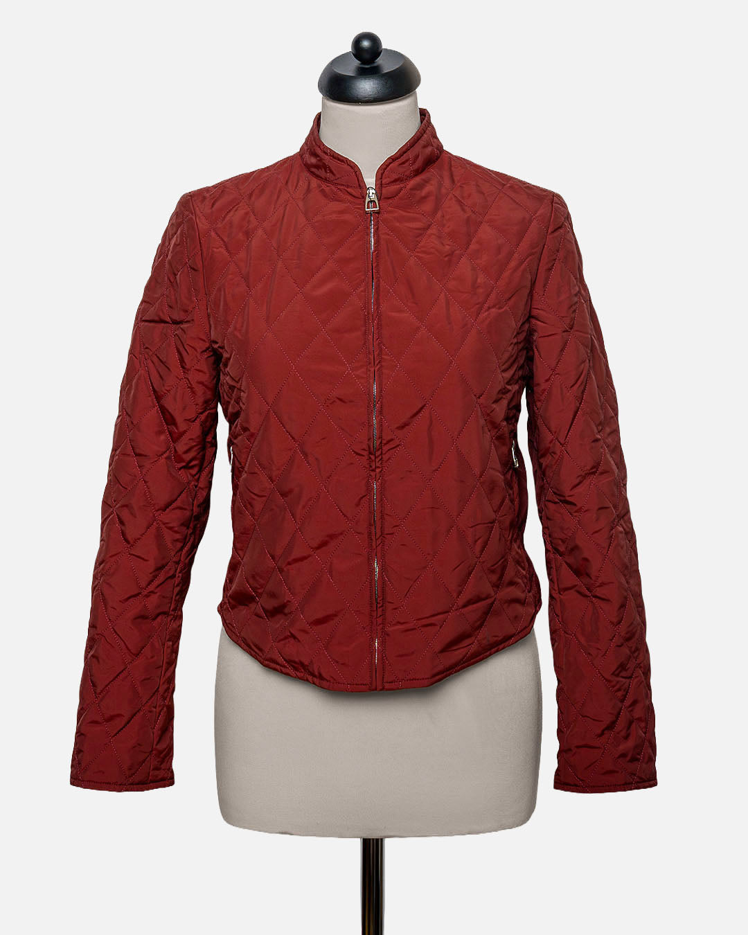Hermès Reitjacke · Bordeauxrot