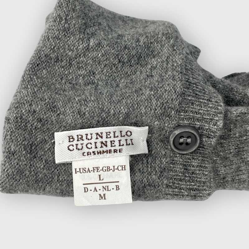 Brunello Cucinelli Handschuhe Grau