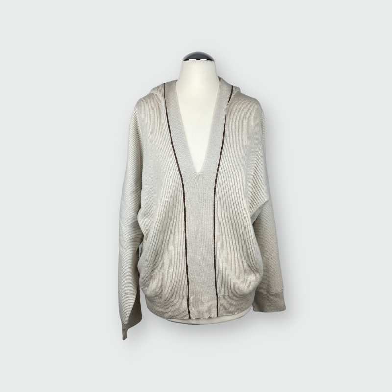 Brunello Cucinelli Pullover Weiß