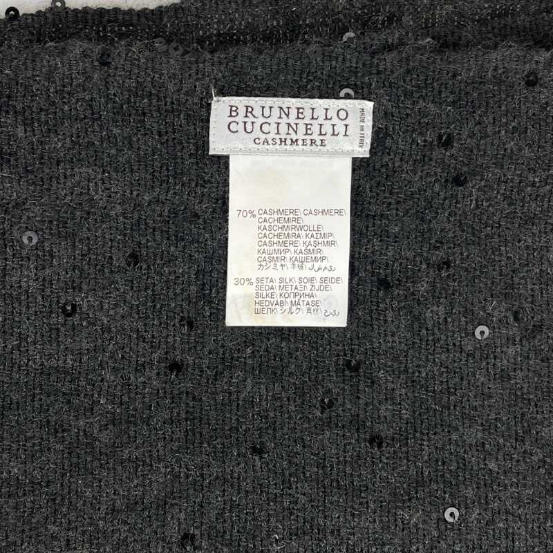 Brunello Cucinelli Schal Grau