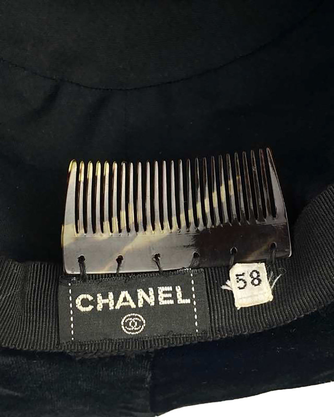 Chanel Hut Schwarz