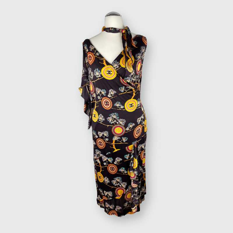 Chanel Kleid Braun