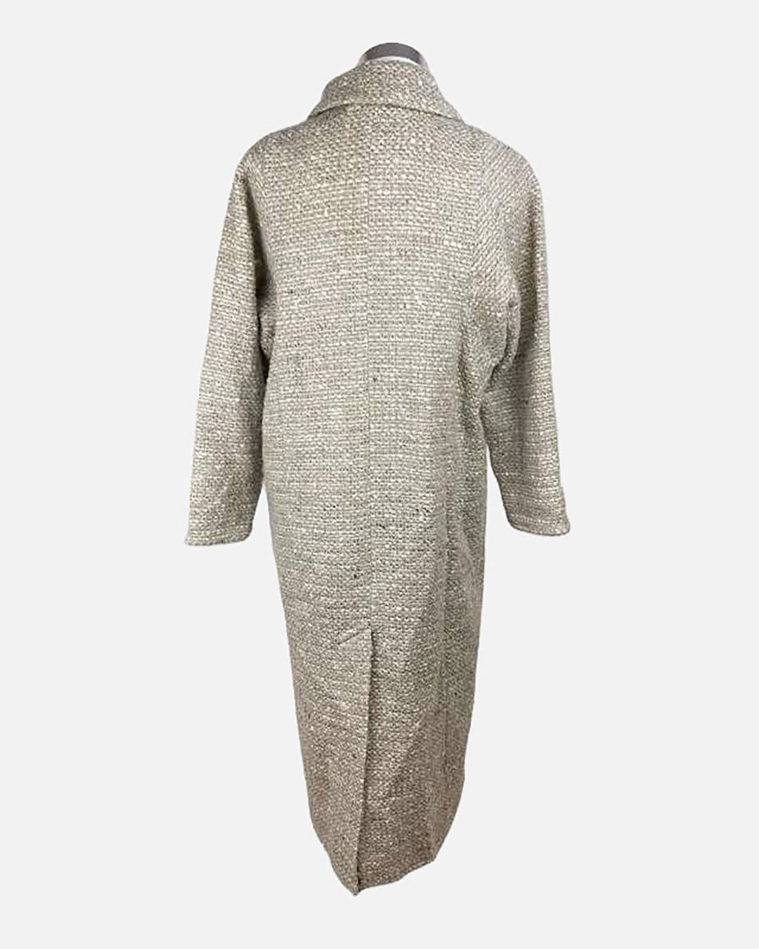 Chanel Tweed Mantel · Beige