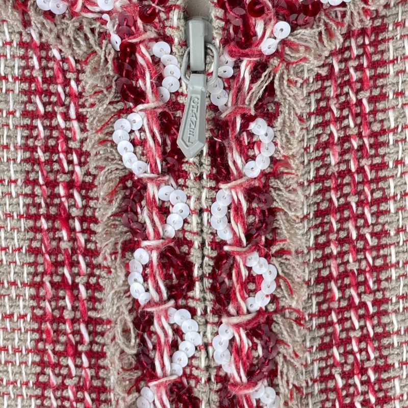 Chanel Weste Rot