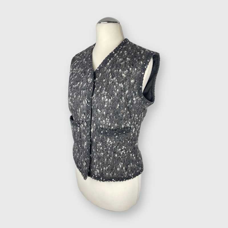 Chanel Weste Grau