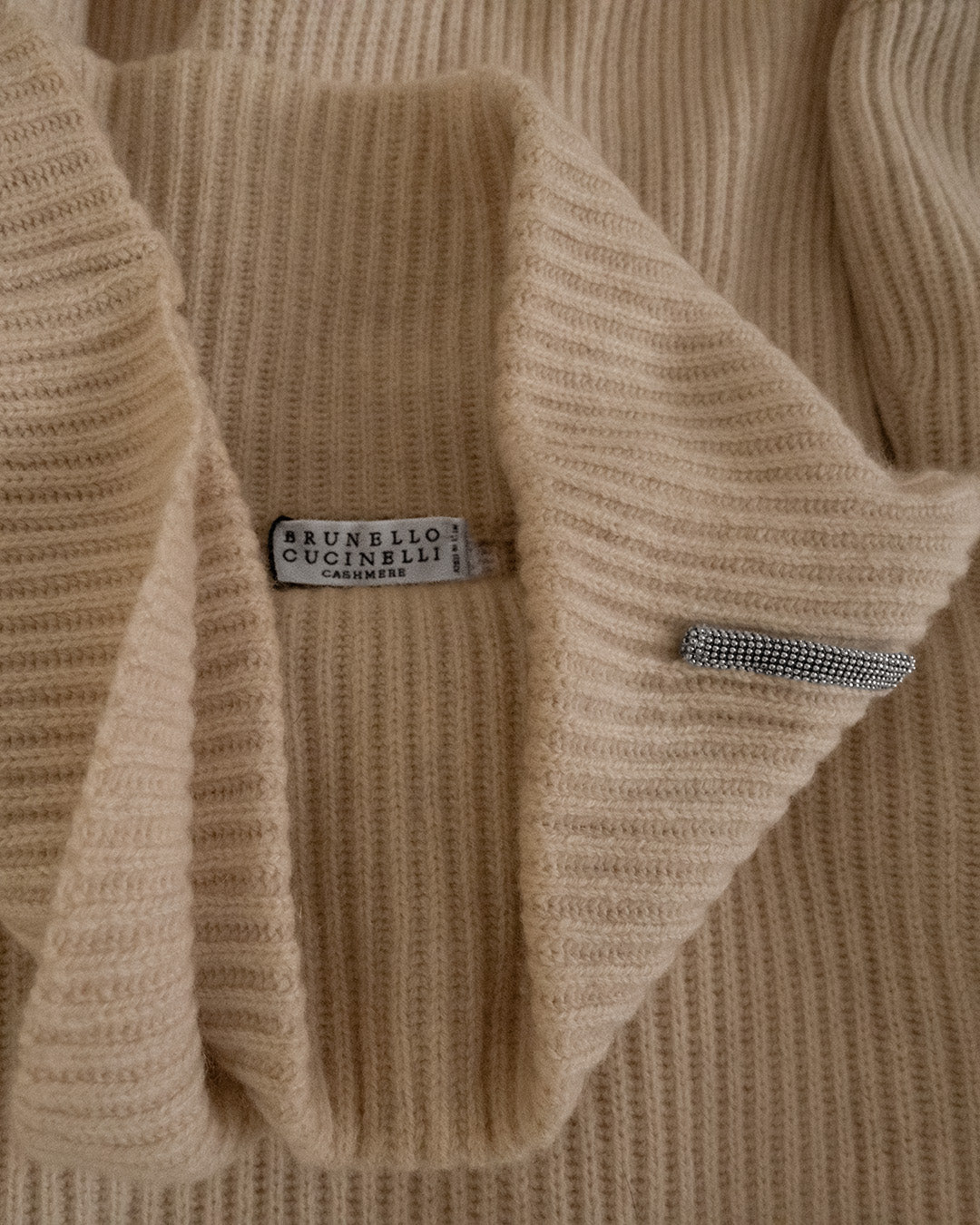 Brunello Cucinelli Strick Creme