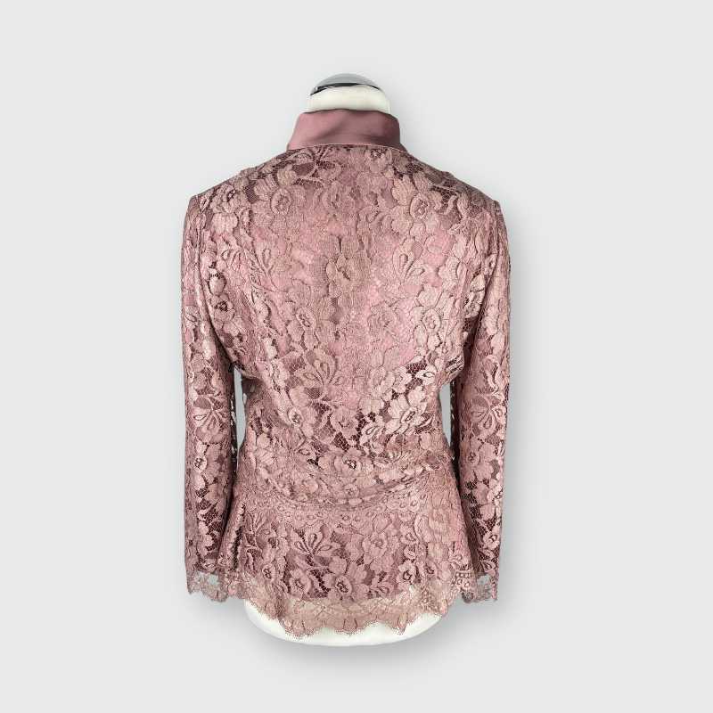 Dolce&Gabbana Spitzen-Jäckchen Rosa