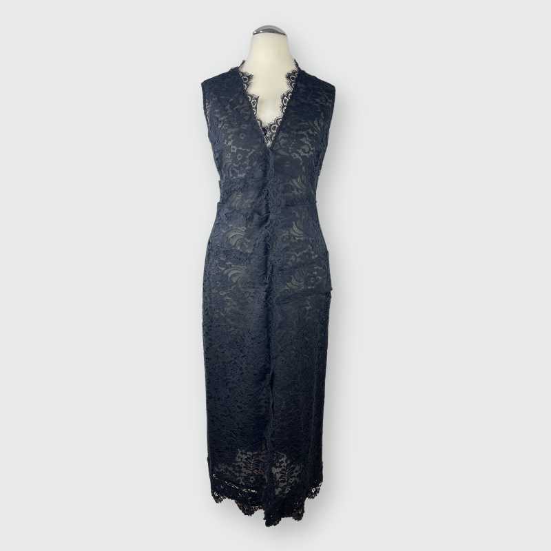 Dolce&Gabbana Spitzenkleid Schwarz