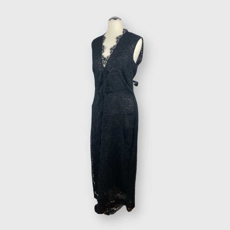 Dolce&Gabbana Spitzenkleid Schwarz