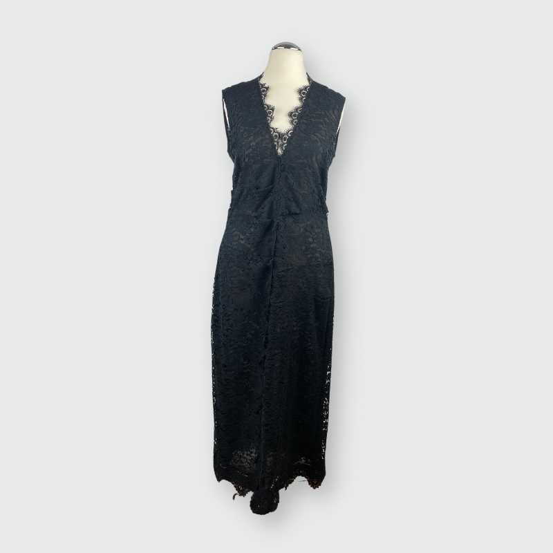 Dolce&Gabbana Spitzenkleid Schwarz