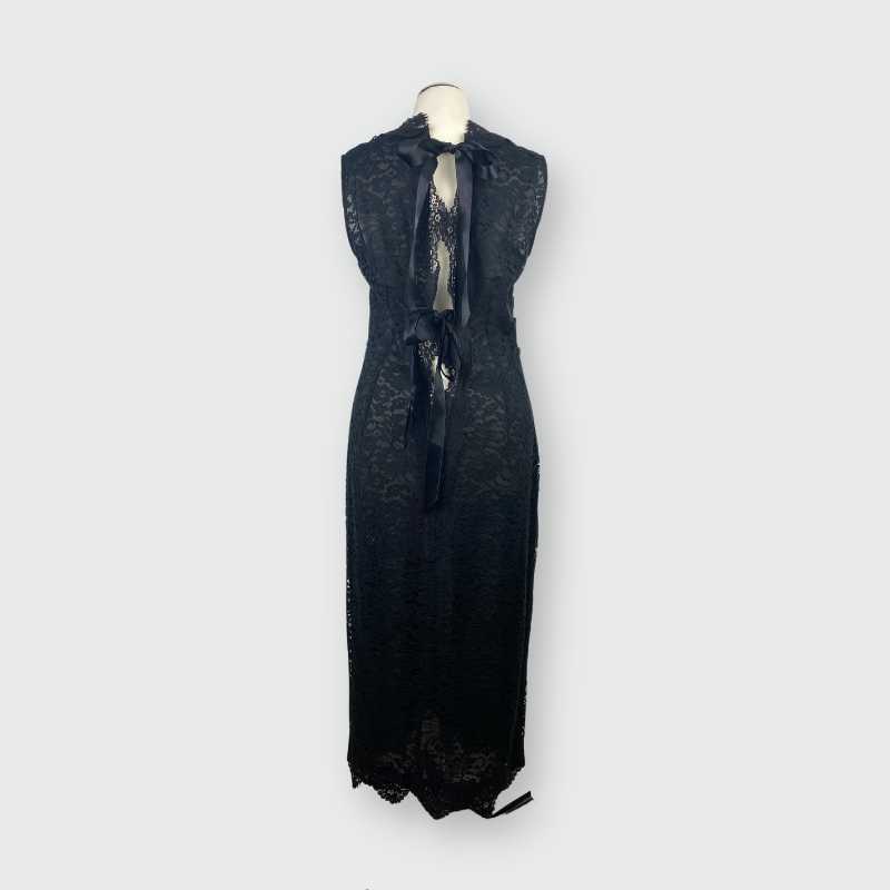 Dolce&Gabbana Spitzenkleid Schwarz