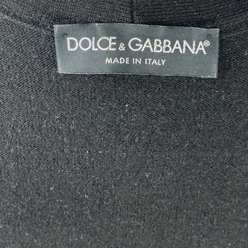 Dolce&Gabbana Top mit Schleifenausschnitt Schwarz