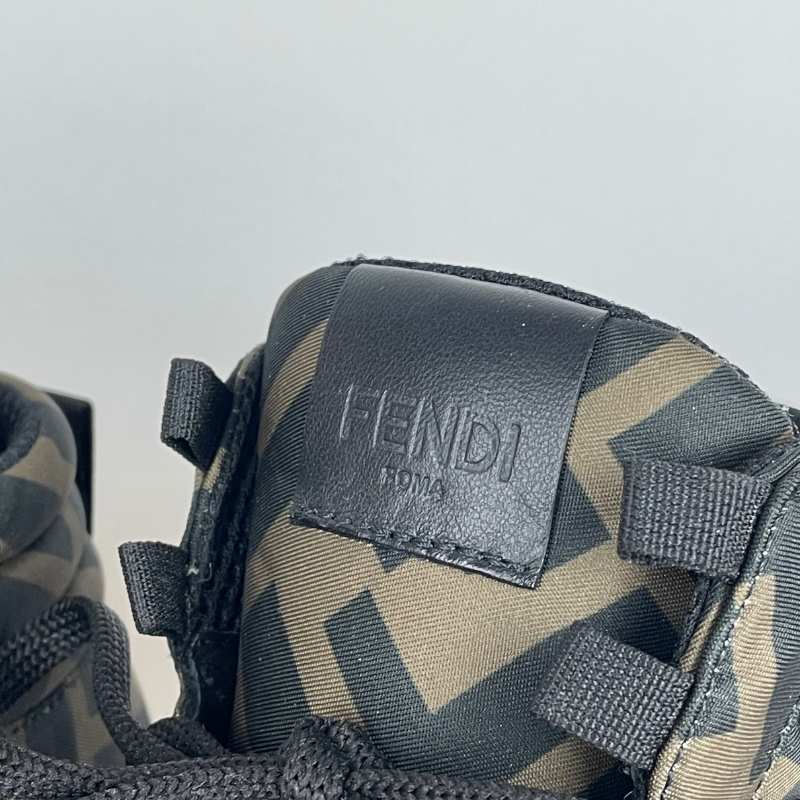 Fendi Sneaker Schwarz-Braun
