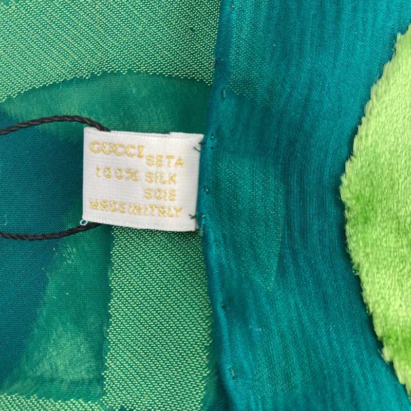 Gucci Seidentuch Grün