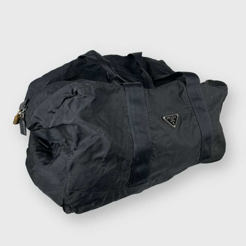 Prada Weekender Nylon Schwarz