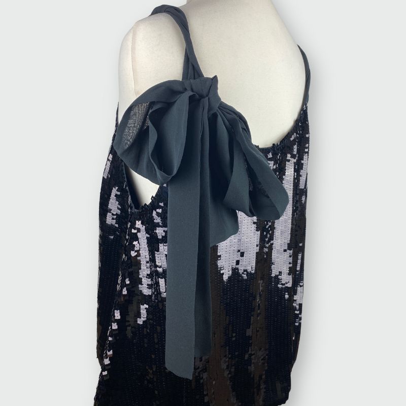 See by Chloé Paillettentop