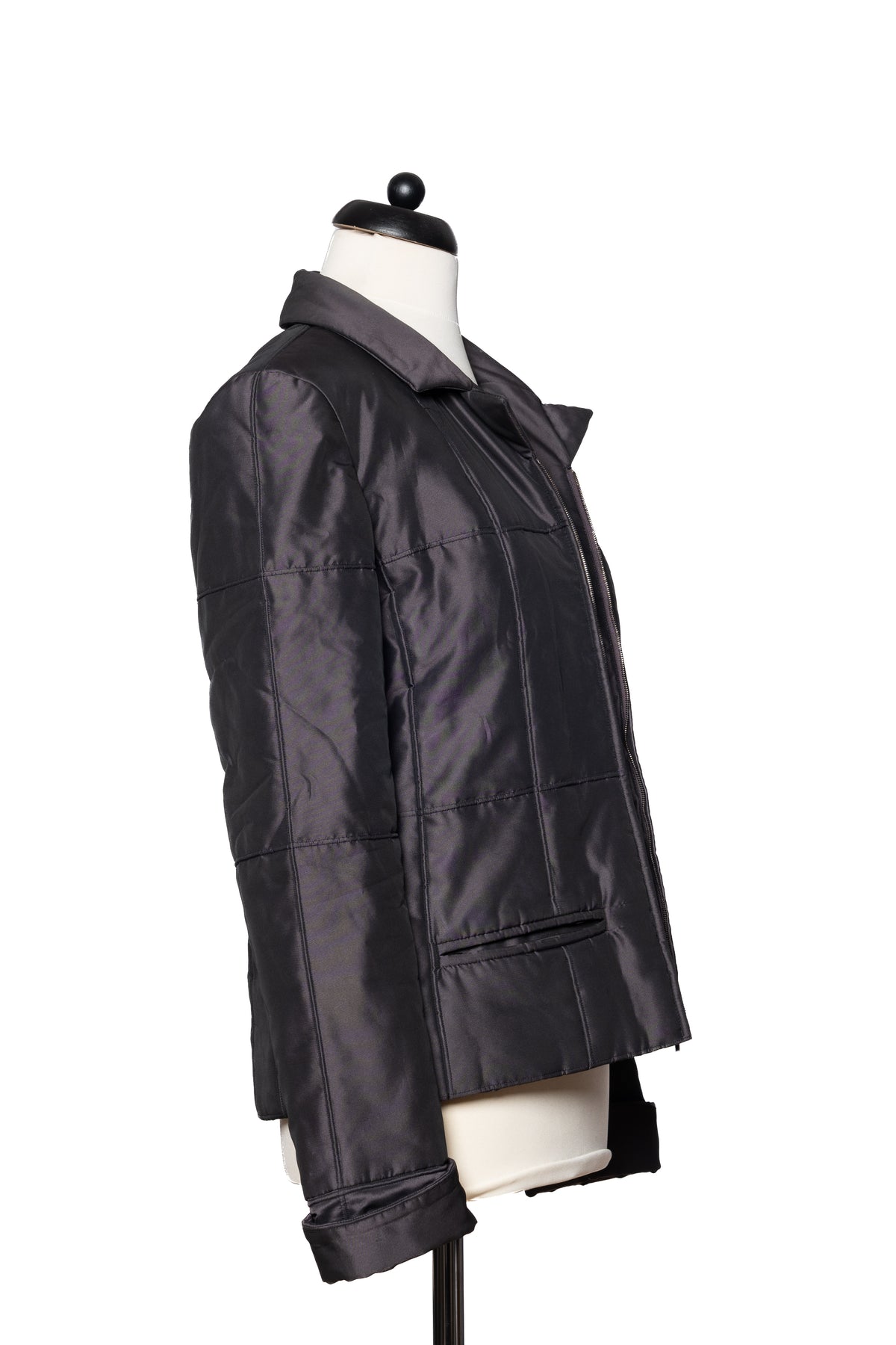 Chanel Jacke Grau