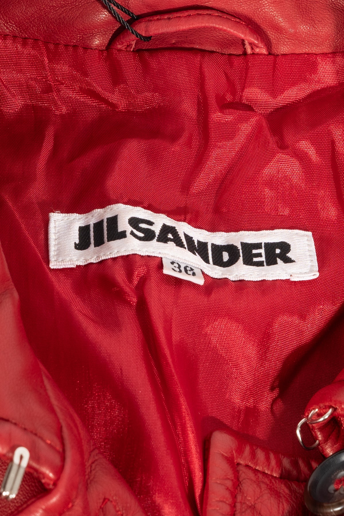 Jil Sander Lederjacke