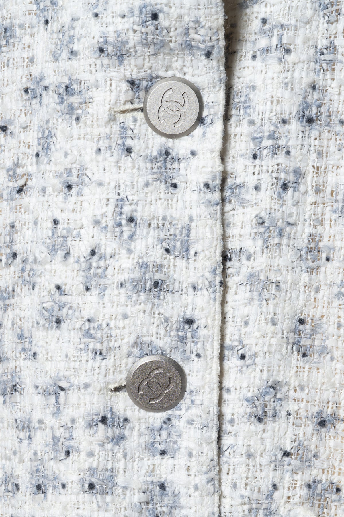 Chanel Jacke · Weiß