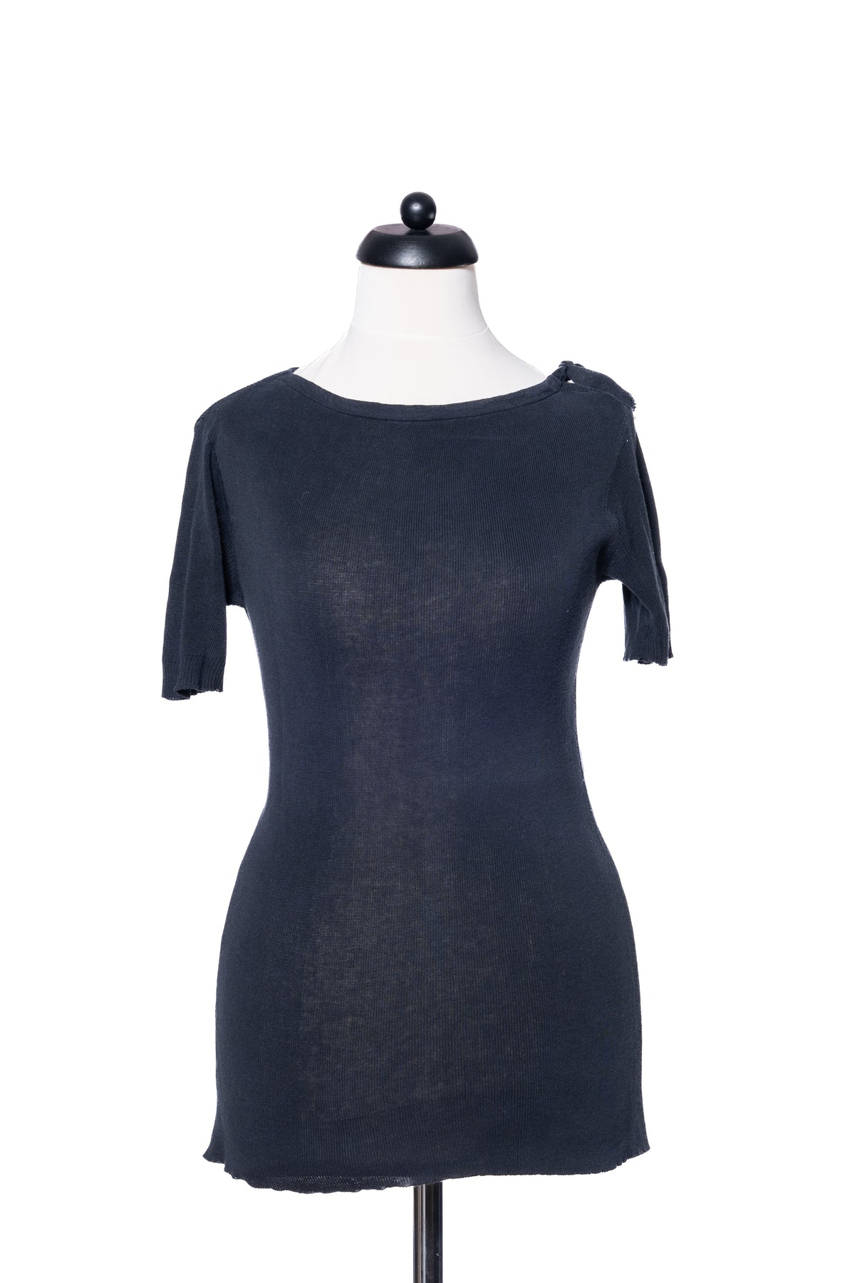 Prada T-Shirt Strick · Schwarz