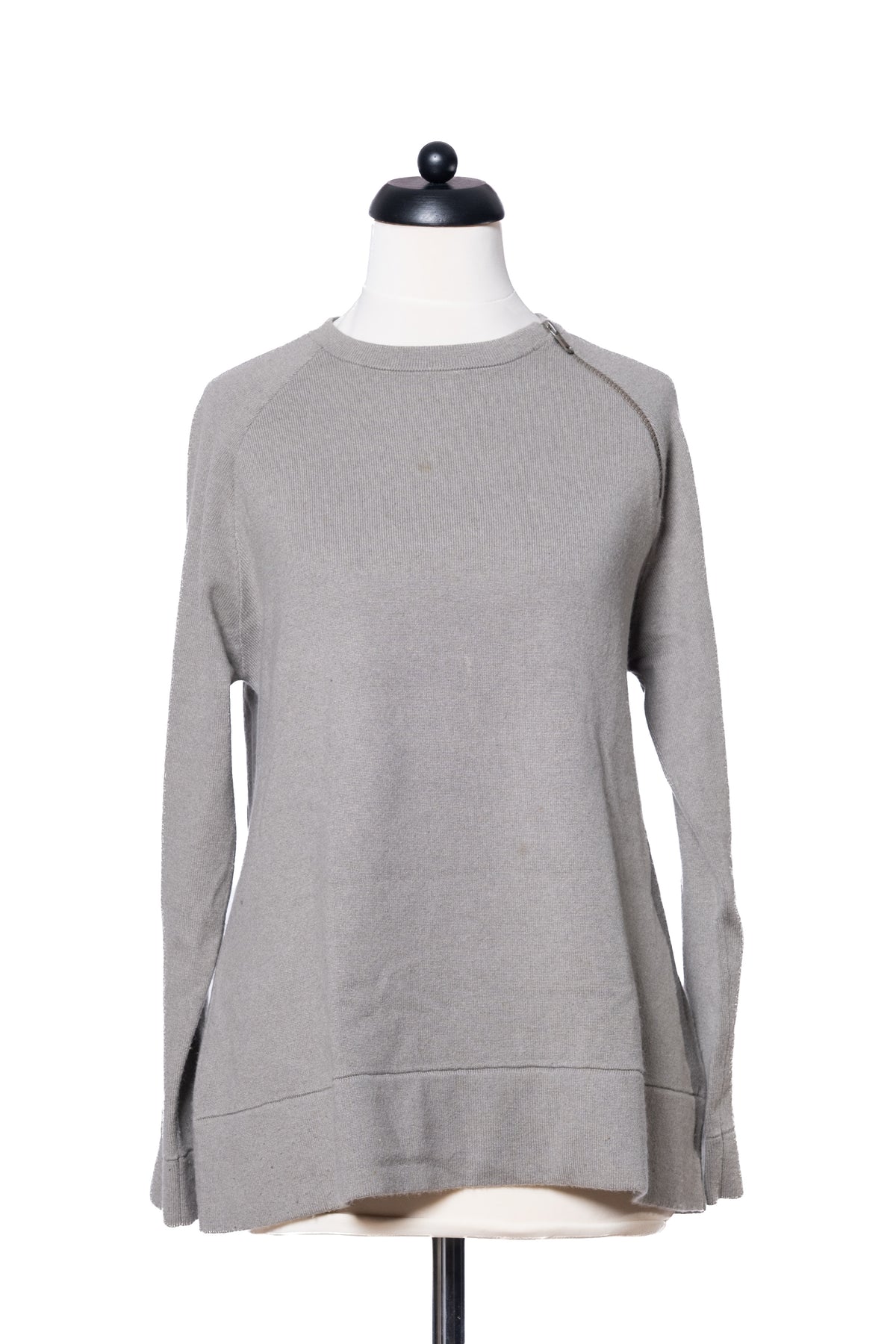 Brunello Cucinelli Pullover mit Reißverschluss · Grau