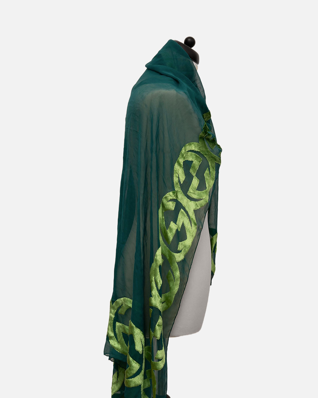 Gucci Seidentuch Grün