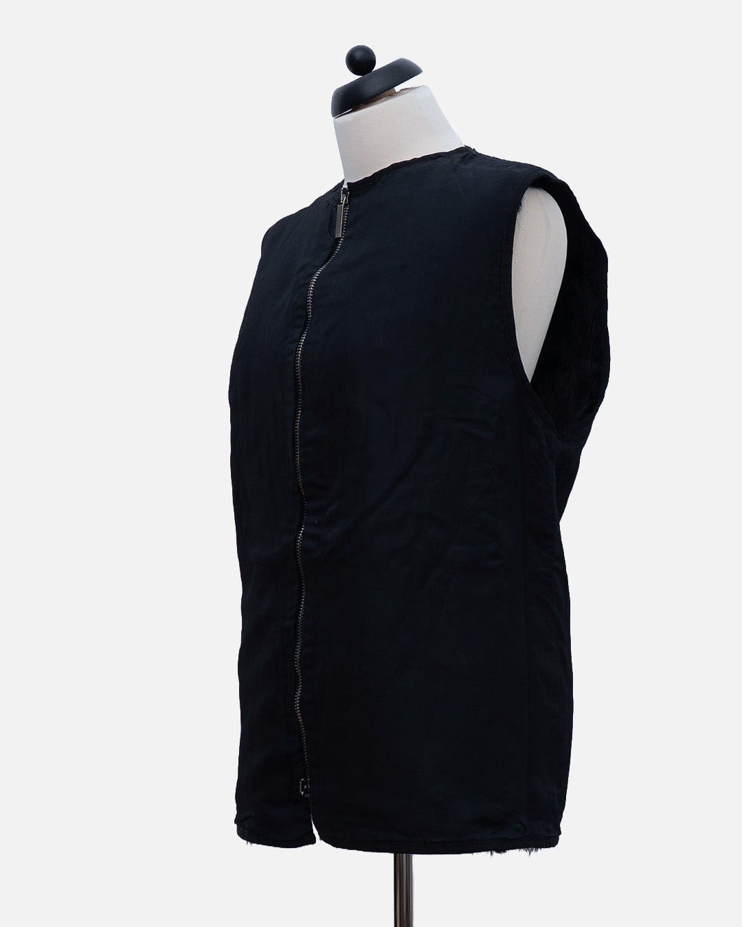 Gucci Fellweste · Schwarz