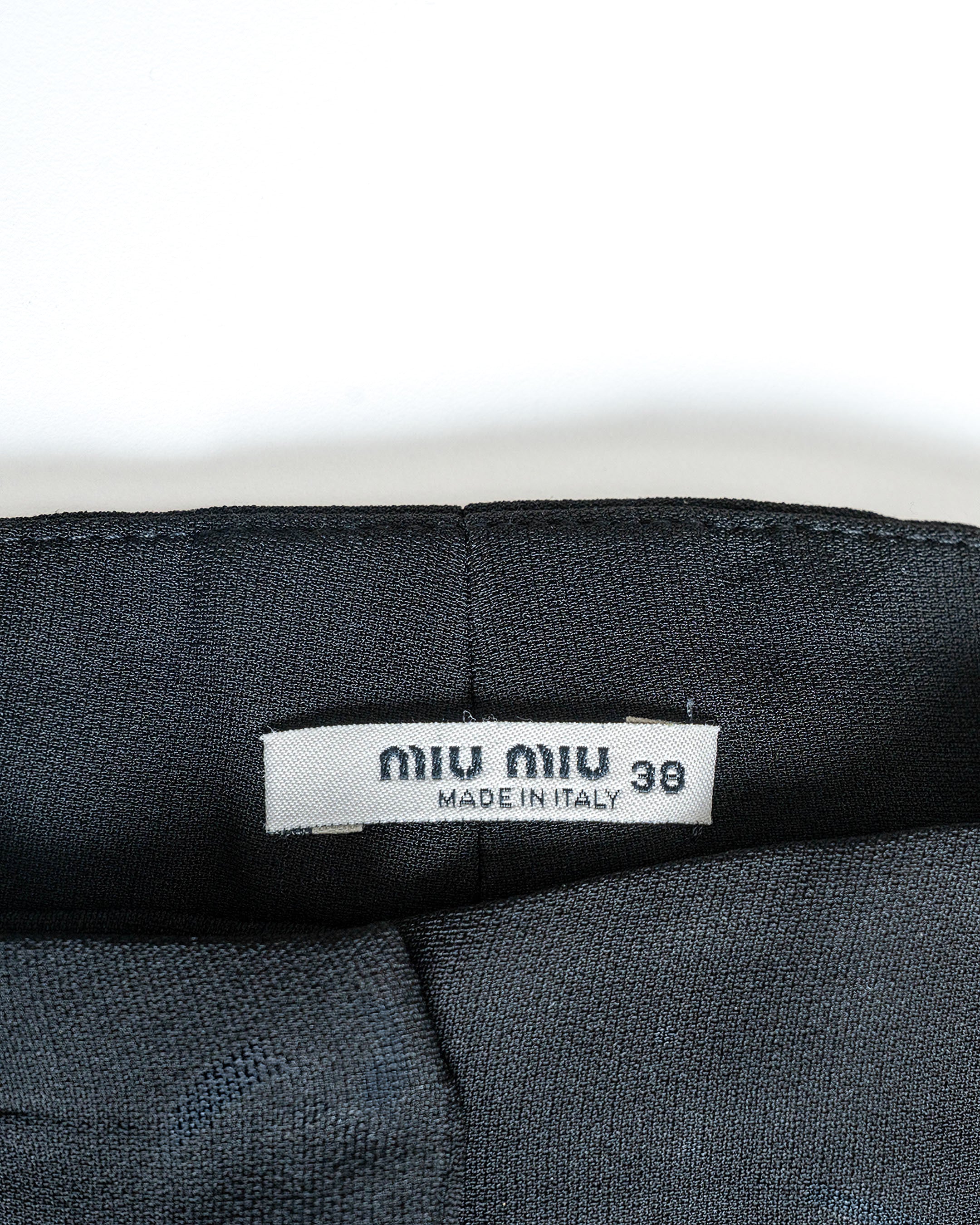 Miu Miu Hose · Schwarz