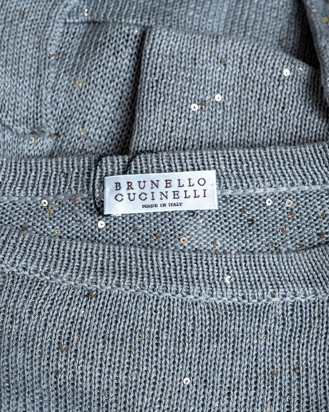 Brunello Cucinelli Pullover · Blau/Grau