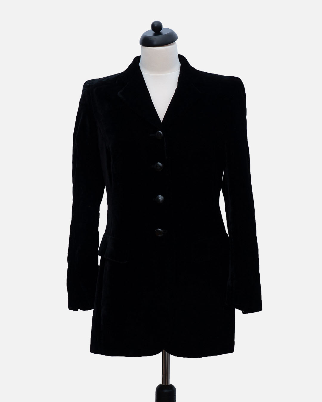 Akris Blazer Samt Schwarz