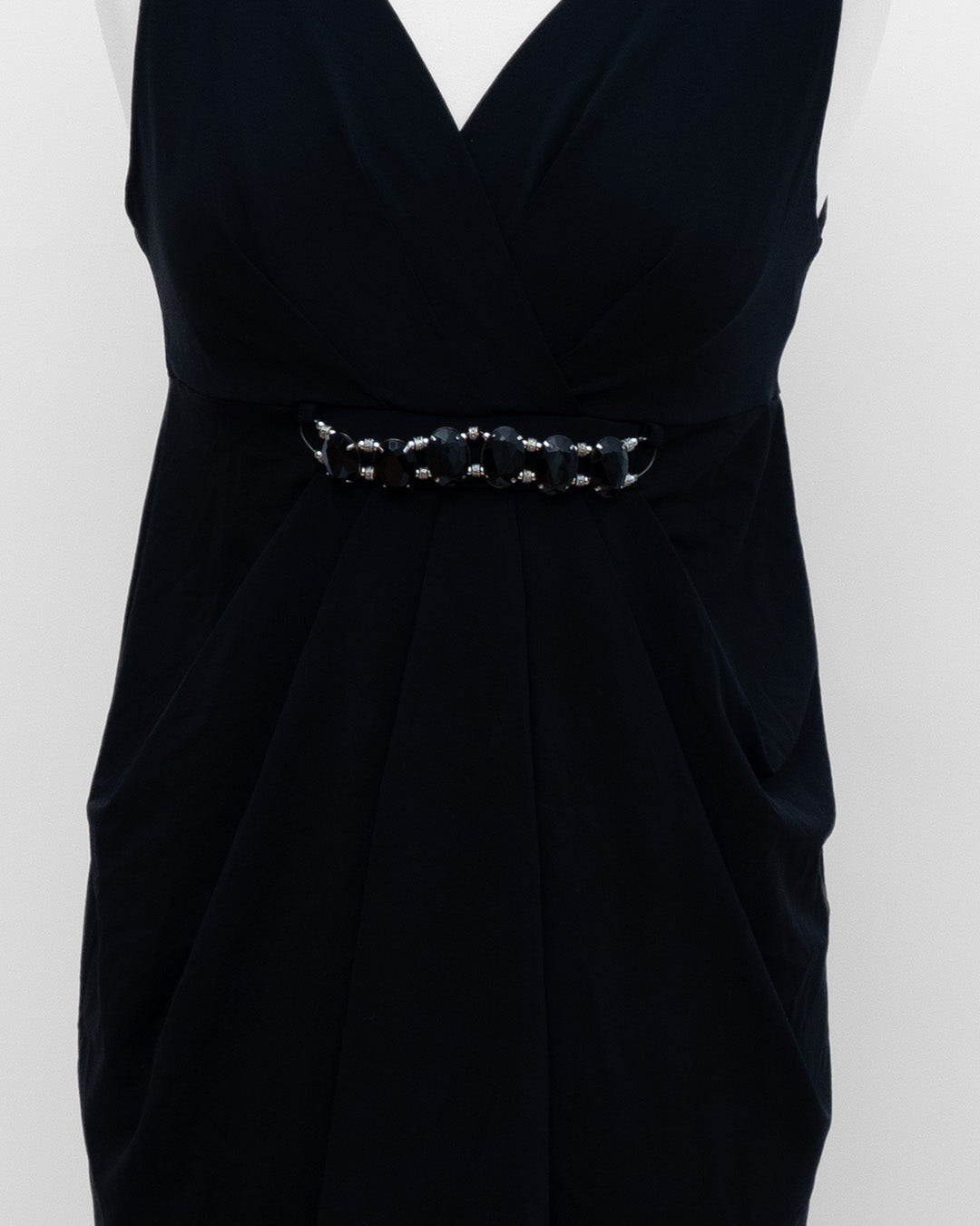Wendy Stark Kleid ärmellos Schwarz