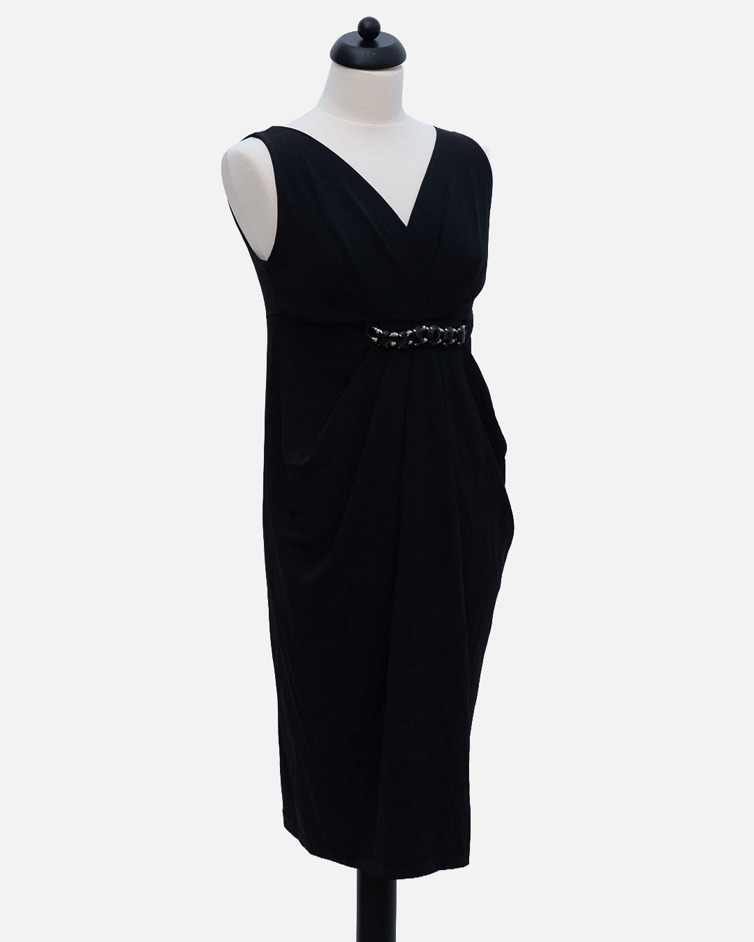 Wendy Stark Kleid ärmellos Schwarz