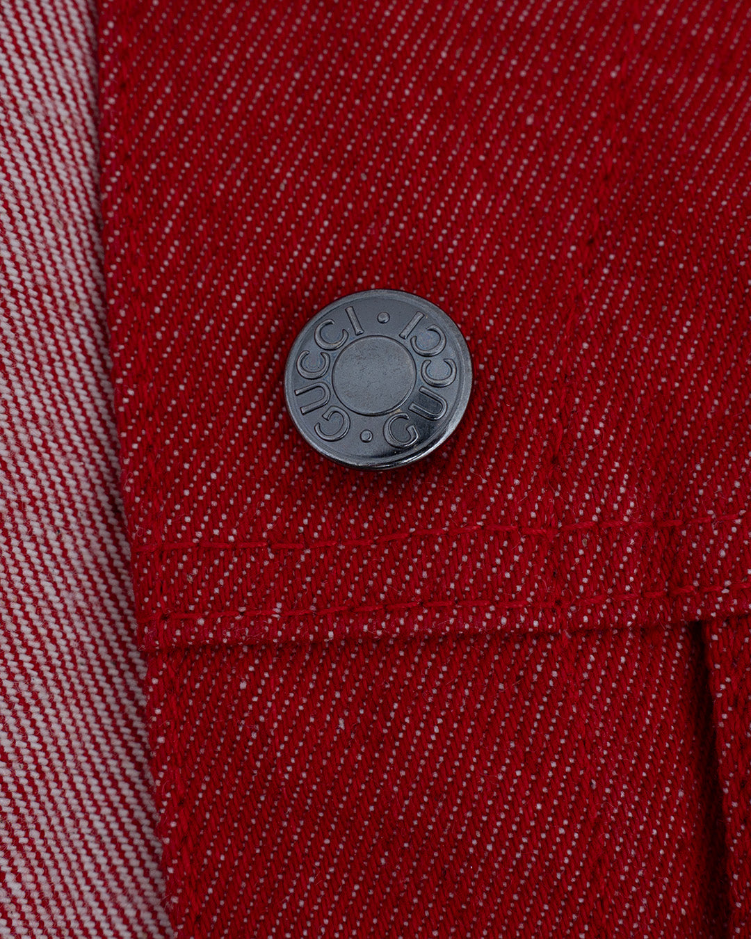 Gucci Jeansjacke rot