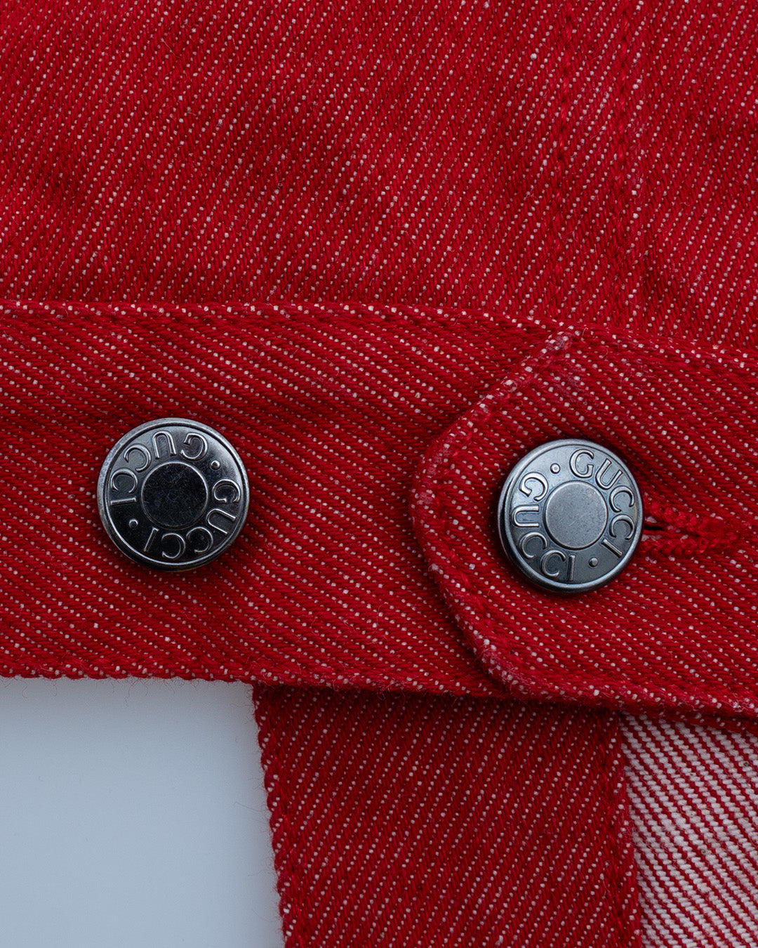 Gucci Jeansjacke rot
