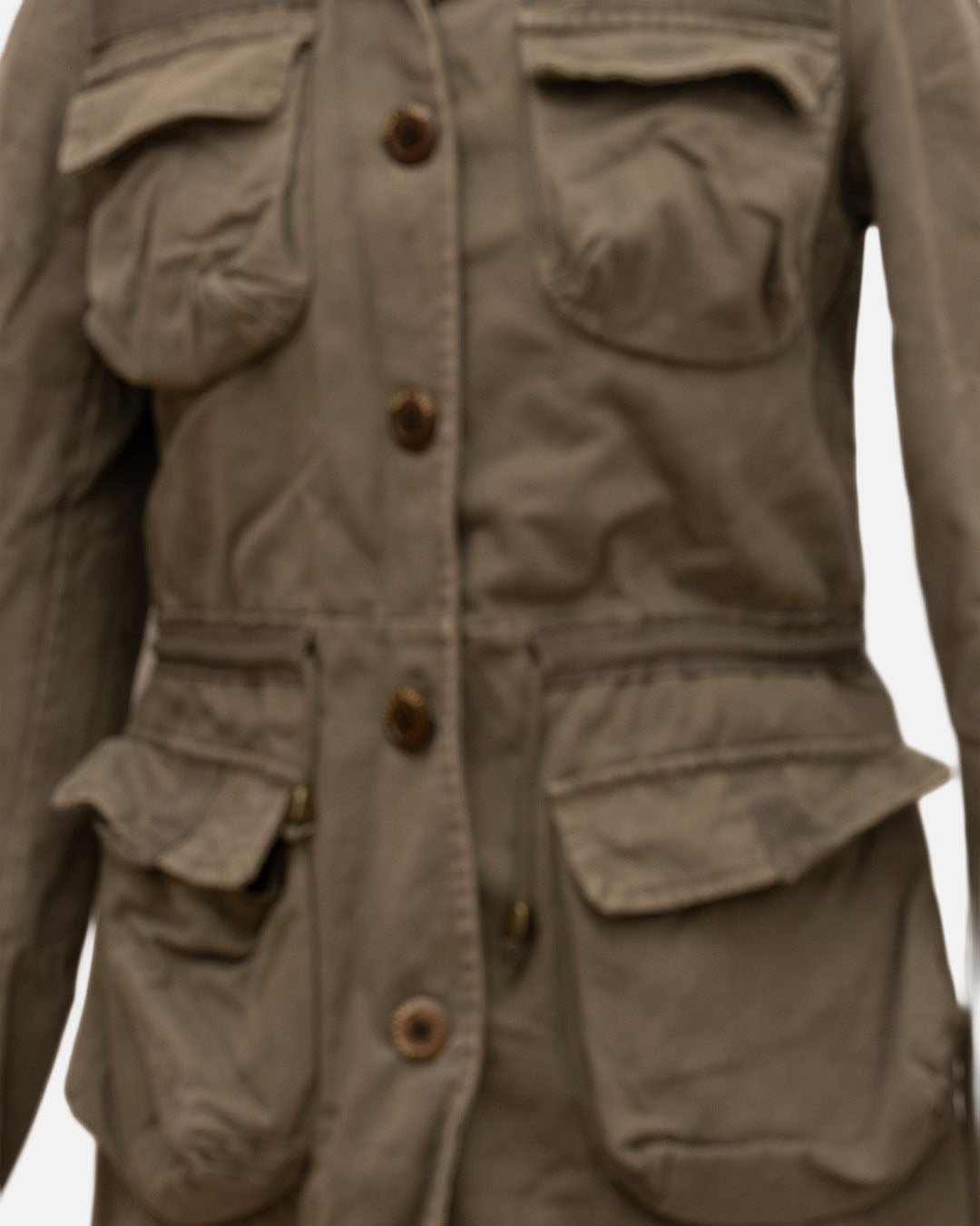 Thes and Thes Jeansjacke grün