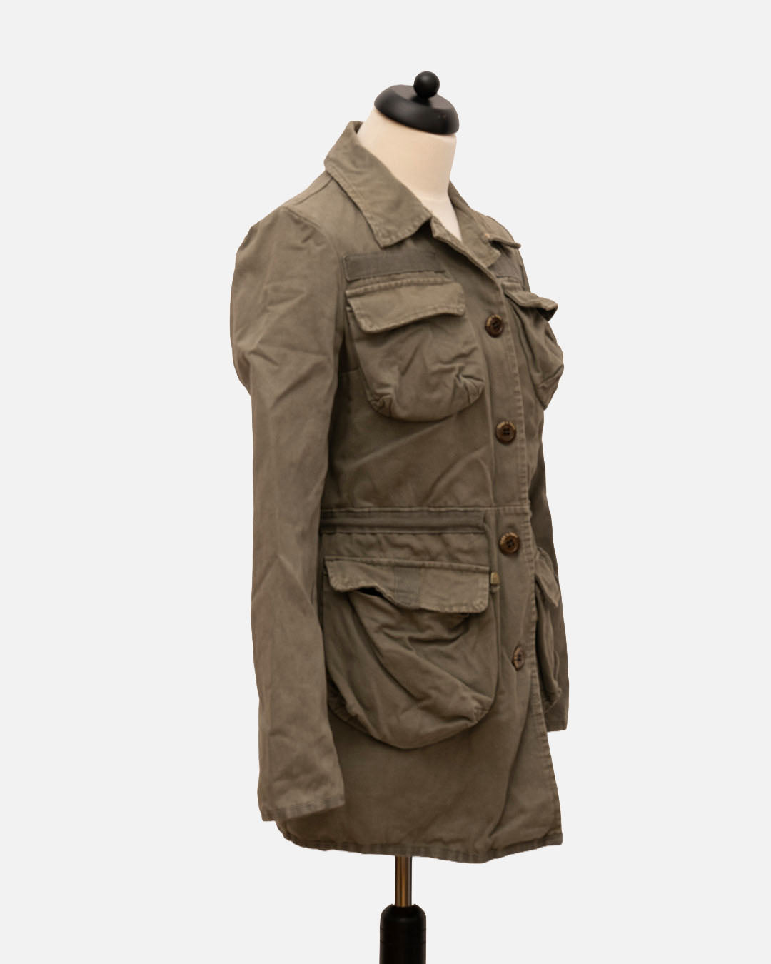 Thes and Thes Jeansjacke grün