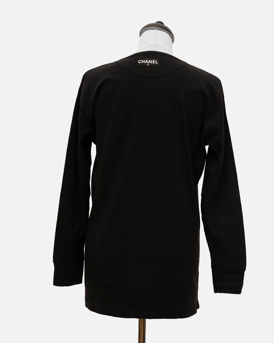 Chanel Boutique Schlaf Langarm Short schwarz